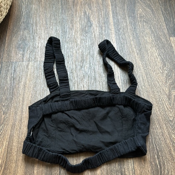 Abercombie & Fitch Black Crop Top - Picture 3 of 4